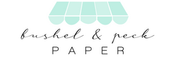 Bushel and Peck Paper | custom stationery, gifts, and more.