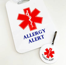Load image into Gallery viewer, MEDICAL TAG SET | PEANUT ALLERGY Bushel & Peck Paper
