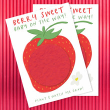 Load image into Gallery viewer, SEED PAPER FAVORS | STRAWBERRY Bushel & Peck Paper