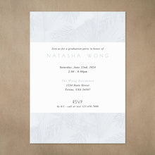 Load image into Gallery viewer, GRADUATION ANNOUNCEMENTS | SIMPLE BLUE Bushel & Peck Paper