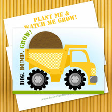 Load image into Gallery viewer, SEED PAPER FAVORS | DUMP TRUCK Bushel & Peck Paper