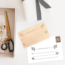 Load image into Gallery viewer, ADDRESSING STAMP | HOLLY Bushel & Peck Paper