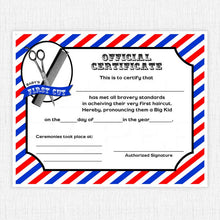 Load image into Gallery viewer, First Haircut Keepsake Set freeshipping - Bushel & Peck Paper