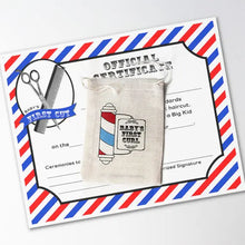 Load image into Gallery viewer, First Haircut Keepsake Set freeshipping - Bushel & Peck Paper