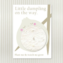 Load image into Gallery viewer, SEED PAPER FAVORS | Lil' DUMPLING Bushel & Peck Paper