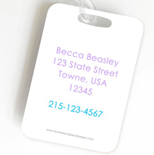 Load image into Gallery viewer, LUGGAGE TAG | LLAMA Bushel & Peck Paper