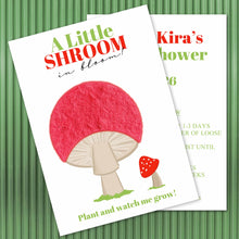 Load image into Gallery viewer, SEED PAPER FAVORS | SHROOM IN BLOOM Bushel & Peck Paper