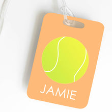 Load image into Gallery viewer, LUGGAGE TAG | TENNIS Bushel & Peck Paper