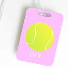 Load image into Gallery viewer, LUGGAGE TAG | TENNIS Bushel & Peck Paper