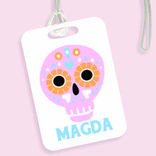 Load image into Gallery viewer, LUGGAGE TAG | SUGAR SKULL Bushel & Peck Paper