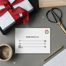 Load image into Gallery viewer, ADDRESSING STAMP | SNOWFLAKE Bushel & Peck Paper