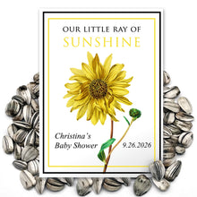 Load image into Gallery viewer, SEED FAVORS | SUNFLOWER Bushel & Peck Paper