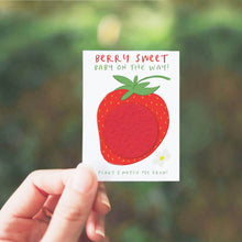 Load image into Gallery viewer, SEED PAPER FAVORS | STRAWBERRY Bushel & Peck Paper