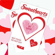 Load image into Gallery viewer, SEED PAPER VALENTINES | CONVERSATION HEARTS Bushel & Peck Paper