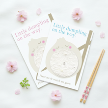 Load image into Gallery viewer, SEED PAPER FAVORS | Lil' DUMPLING Bushel & Peck Paper