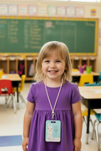 Load image into Gallery viewer, Silicone ID Lanyard - KIDS (Breakaway Safe) Three Little Tots