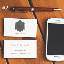 Load image into Gallery viewer, Custom Business Cards freeshipping - Bushel & Peck Paper