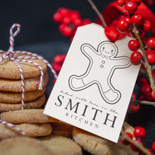 Load image into Gallery viewer, CUSTOM HOLIDAY BAKING STAMP | GINGERBREAD MAN by Bushel & Peck Paper