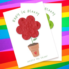 Load image into Gallery viewer, SEED PAPER FAVORS | RAINBOW FLOWER