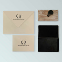 Load image into Gallery viewer, Rubber Stamp CUSTOM ADDRESS STAMP | GRAPEVINE freeshipping - Bushel & Peck Paper