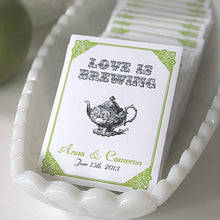 Load image into Gallery viewer, Par-Tea Favors™ - LOVE IS BREWING Wedding freeshipping - Bushel & Peck Paper