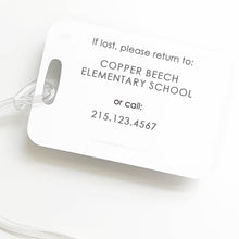 Load image into Gallery viewer, LUGGAGE TAG | SCHOOL BUS