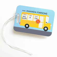 Load image into Gallery viewer, LUGGAGE TAG | SCHOOL BUS