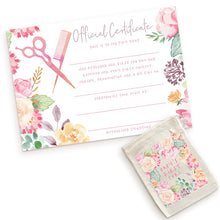 Load image into Gallery viewer, First Spa Day & Haircut Keepsake Set freeshipping - Bushel & Peck Paper