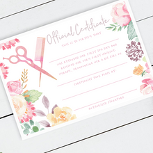 Load image into Gallery viewer, First Spa Day & Haircut Keepsake Set freeshipping - Bushel & Peck Paper