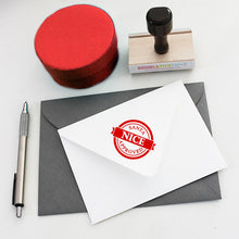 Load image into Gallery viewer, Rubber Stamp - Holiday :: Naughty or Nice Stamps freeshipping - Bushel & Peck Paper