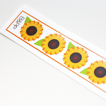 Load image into Gallery viewer, Custom Vinyl ID Bands - Set of 12 Sunflowers Bracelets