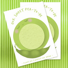 Load image into Gallery viewer, Bushel & Peck Paper Shower Seeds™ |Sweet Pea-to-Be Shower Favors | Plantable Seed Paper Favors | Wildflower seeds