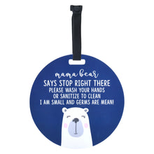 Load image into Gallery viewer, *SALE* CAR SEAT / STROLLER TAG - MAMA BEAR freeshipping - Bushel & Peck Paper