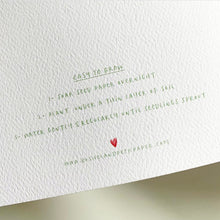 Load image into Gallery viewer, FOLDED NOTES | ASSORTED SEED PAPER CARDS - Bushel & Peck Paper 20.00