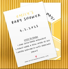 Load image into Gallery viewer, PARTY SEEDS™ | MEANT TO BEE - Bushel & Peck Paper - Custom Seed Paper Party Favors set of 10 - 18.00