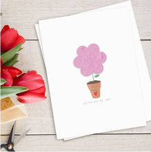Load image into Gallery viewer, Growable Greeting | Single Card Bushel &amp; Peck Paper
