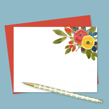 Load image into Gallery viewer, NOTE CARDS - AURELIA FLORAL Bushel &amp; Peck Paper
