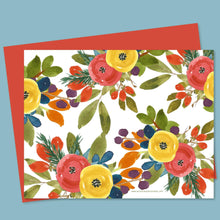 Load image into Gallery viewer, NOTE CARDS - AURELIA FLORAL Bushel &amp; Peck Paper
