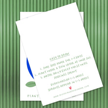 Load image into Gallery viewer, SEED PAPER FAVORS | BLUEBERRY Bushel &amp; Peck Paper
