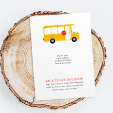 Load image into Gallery viewer, INVITATIONS | BACK TO SCHOOL - Bushel &amp; Peck Paper Invitations  28.00
