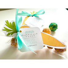 Load image into Gallery viewer, SEED BOMBS - CARROT Bushel &amp; Peck Paper
