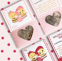 Load image into Gallery viewer, SEED VALENTINES | BEE MINE
