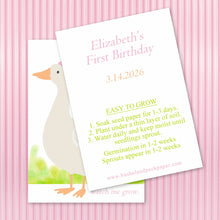 Load image into Gallery viewer, SEED PAPER FAVORS | SILLY GOOSE Bushel &amp; Peck Paper
