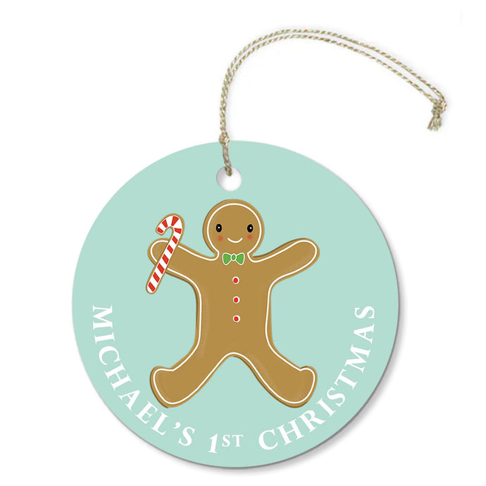 HOLIDAY ORNAMENT | GINGERBREAD MAN - Bushel & Peck Paper Holiday 20.00