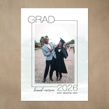 Load image into Gallery viewer, GRADUATION ANNOUNCEMENTS | WATERCOLOR Bushel &amp; Peck Paper
