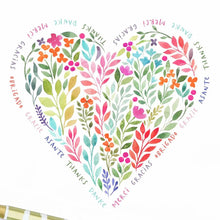 Load image into Gallery viewer, NOTE CARDS - HEARTFELT THANKS Bushel &amp; Peck Paper
