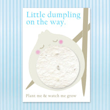 Load image into Gallery viewer, SEED PAPER FAVORS | Lil' DUMPLING Bushel &amp; Peck Paper
