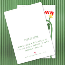 Load image into Gallery viewer, SEED PAPER FAVORS | LOCALLY GROWN Bushel &amp; Peck Paper
