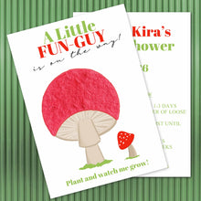 Load image into Gallery viewer, SEED PAPER FAVORS | SHROOM IN BLOOM Bushel &amp; Peck Paper
