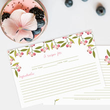 Load image into Gallery viewer, RECIPE CARDS | PINK BERRY Bushel &amp; Peck Paper
